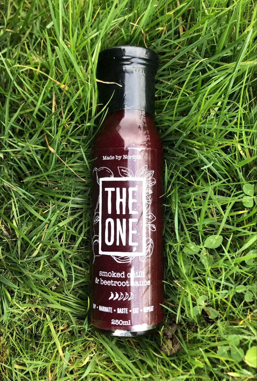 smoked chilli and beetroot table sauce 250ml glass