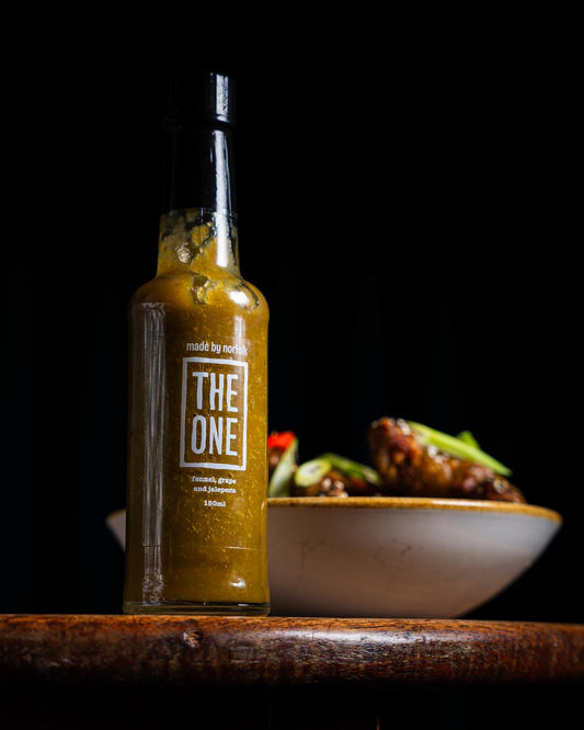 Fennel, grape and jalapeno hot sauce. 150ml